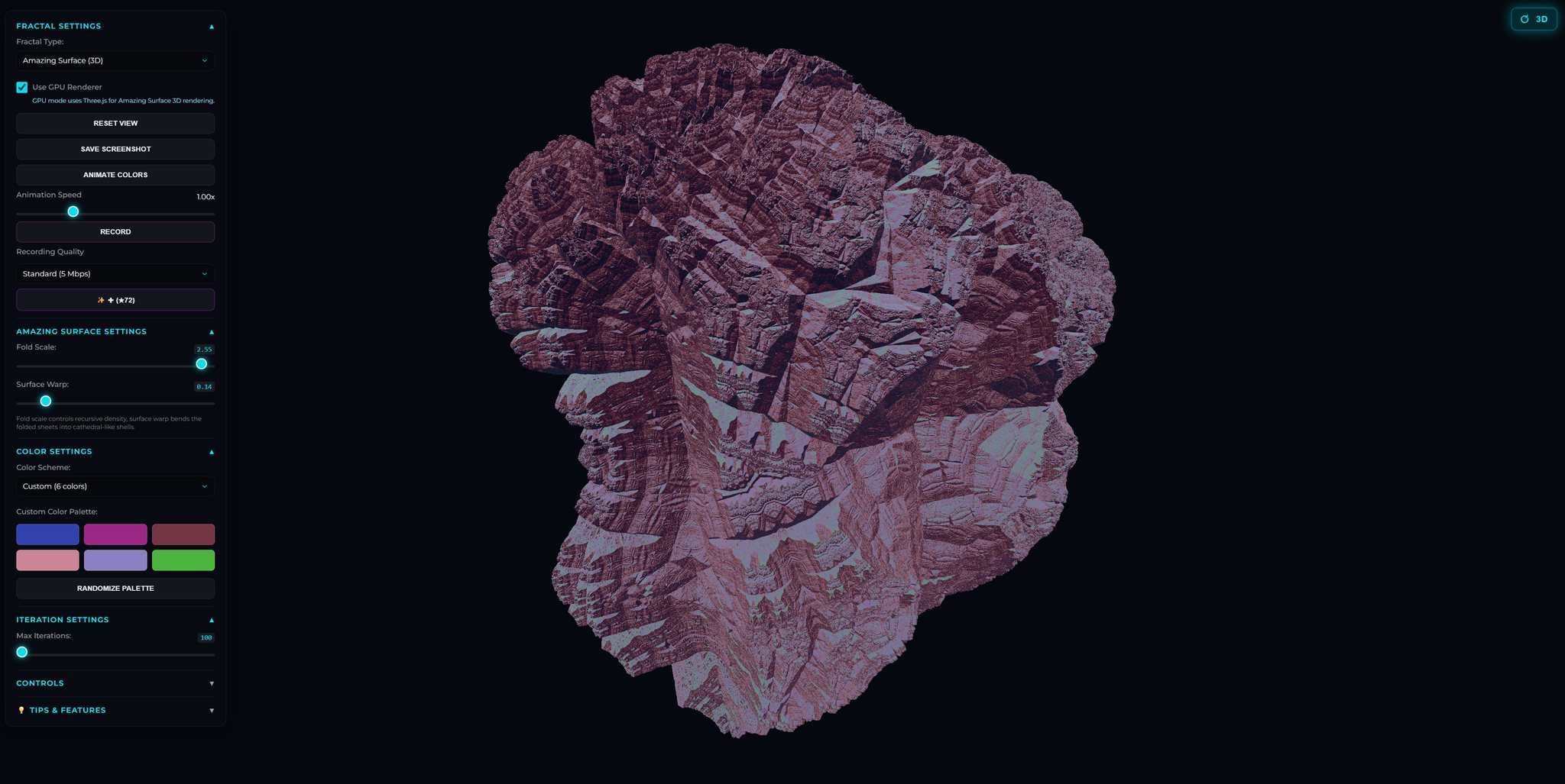 GPU Renderovanie 3D Fraktálov